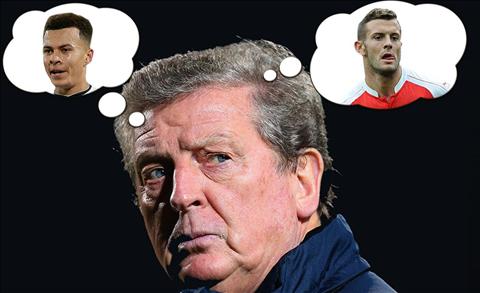 Roy Hodgson uu tien Alli va Wilshere